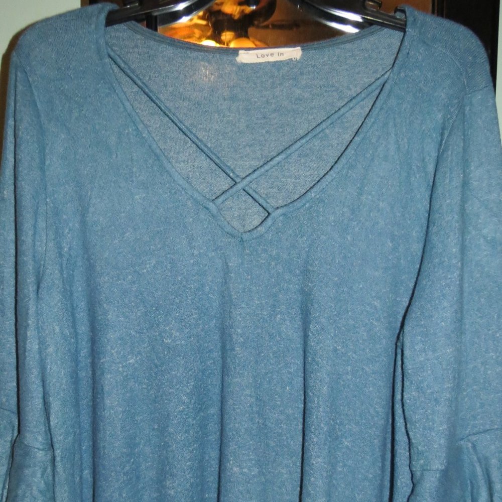 Ruffle Sleeve Top